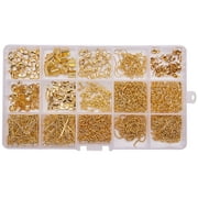 Sensethe DIY Jewelry Earrings Accessories Beads Keyring Resin Pendants Charms Ear Jewelry Making Tool Kits Box